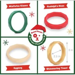 Sweet Paws Santa Paws Stack Wearable Puppy Teether Dog Toy, 4 Count 15 Sweet Paws Santa Paws Stack Wearable Puppy Teether Dog Toy, 4 Count -Blue Buffalo Shop 289061 PT4. AC SS1800 V1626815773