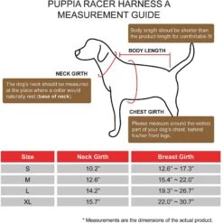 Puppia Racer A Dog Harness -Blue Buffalo Shop 289120 PT3. AC SS1800 V1619109438