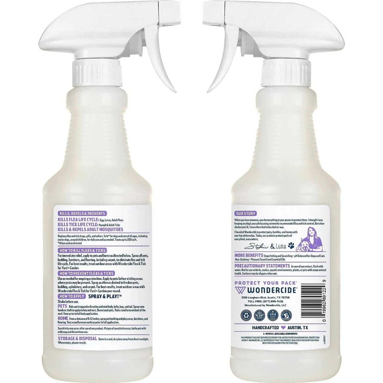 Wondercide Rosemary Home & Pet Flea & Tick Spray & Wondercide Yard & Garden Flea & Tick Spray 5 Wondercide Rosemary Home & Pet Flea & Tick Spray & Wondercide Yard & Garden Flea & Tick Spray - Image 3