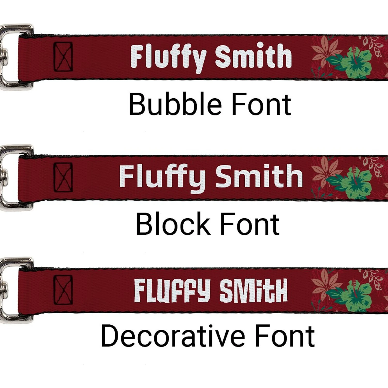 Buckle-Down Disney Lilo & Stitch Expressions Tropical Flora Personalized Dog Leash 4 Buckle-Down Disney Lilo & Stitch Expressions Tropical Flora Personalized Dog Leash - Image 2