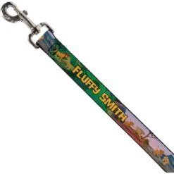 Buckle-Down Disney Lion King Simba & Nala Growing Up Scenes Personalized Dog Leash