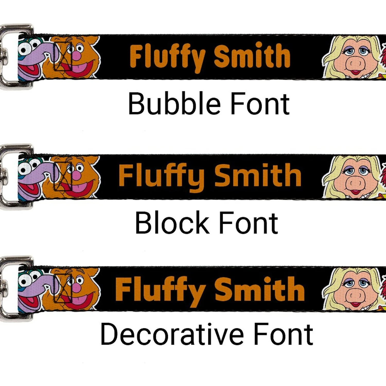 Buckle-Down Disney Muppets Faces Close-Up Personalized Dog Leash 4 Buckle-Down Disney Muppets Faces Close-Up Personalized Dog Leash - Image 2