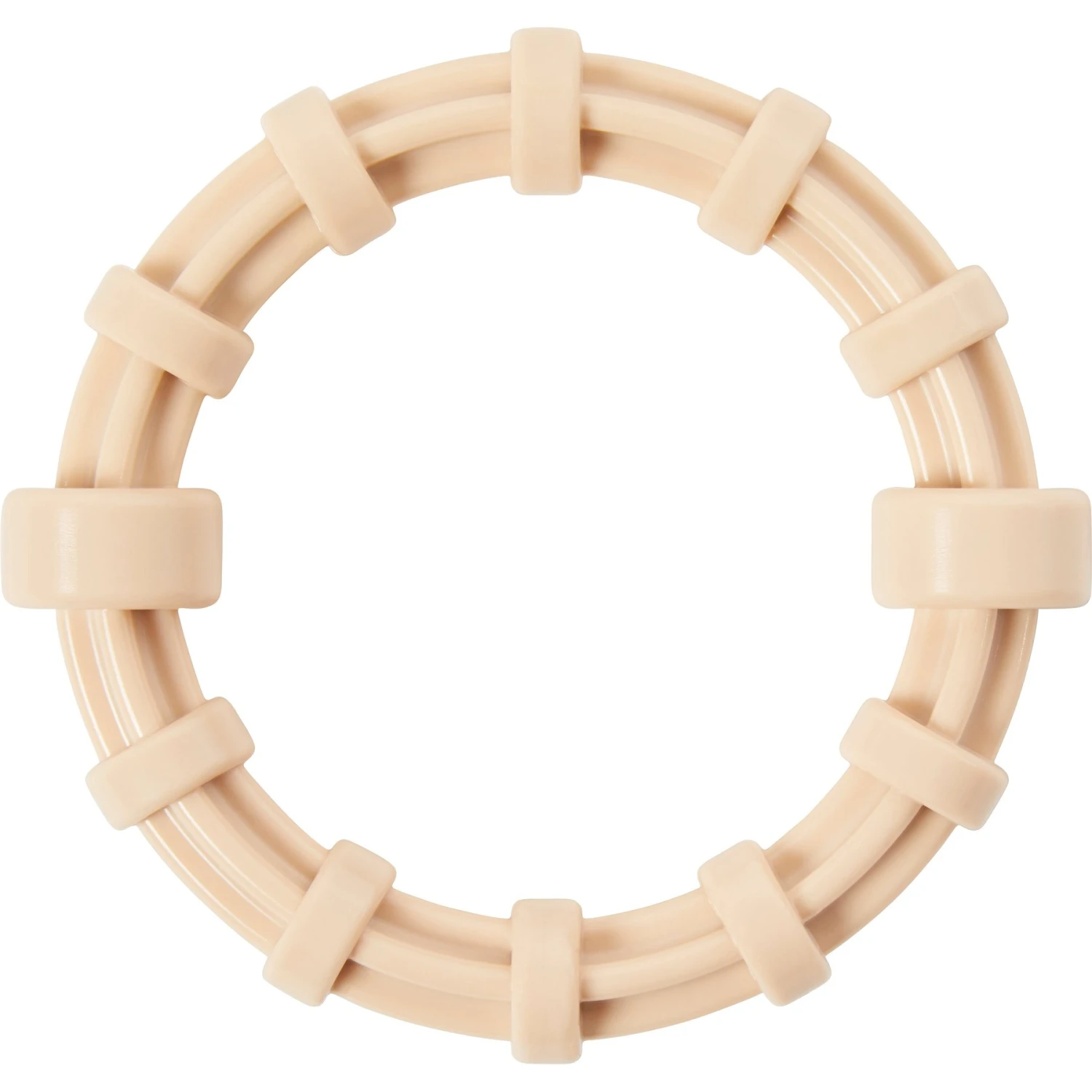 Frisco Ring Tough Nylon Chew Dog Toy, Chicken Flavor 3 Frisco Ring Tough Nylon Chew Dog Toy, Chicken Flavor