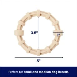 Frisco Ring Tough Nylon Chew Dog Toy, Chicken Flavor 9 Frisco Ring Tough Nylon Chew Dog Toy, Chicken Flavor -Blue Buffalo Shop 290533 PT1. AC SS1800 V1695760934