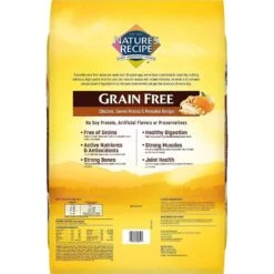 Nature's Recipe Grain-Free Chicken, Sweet Potato & Pumpkin Recipe Dry Dog Food & SmartBones SmartSticks Peanut Butter Dog Treats -Blue Buffalo Shop 293382 PT2. AC SS1800 V1619984523