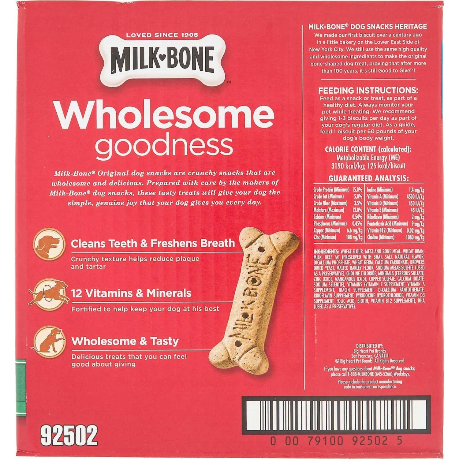 Purina ONE Natural Large Breed +Plus Formula Dry Dog Food & Milk-Bone Original Large Biscuit Dog Treats 8 Purina ONE Natural Large Breed +Plus Formula Dry Dog Food & Milk-Bone Original Large Biscuit Dog Treats - Image 6
