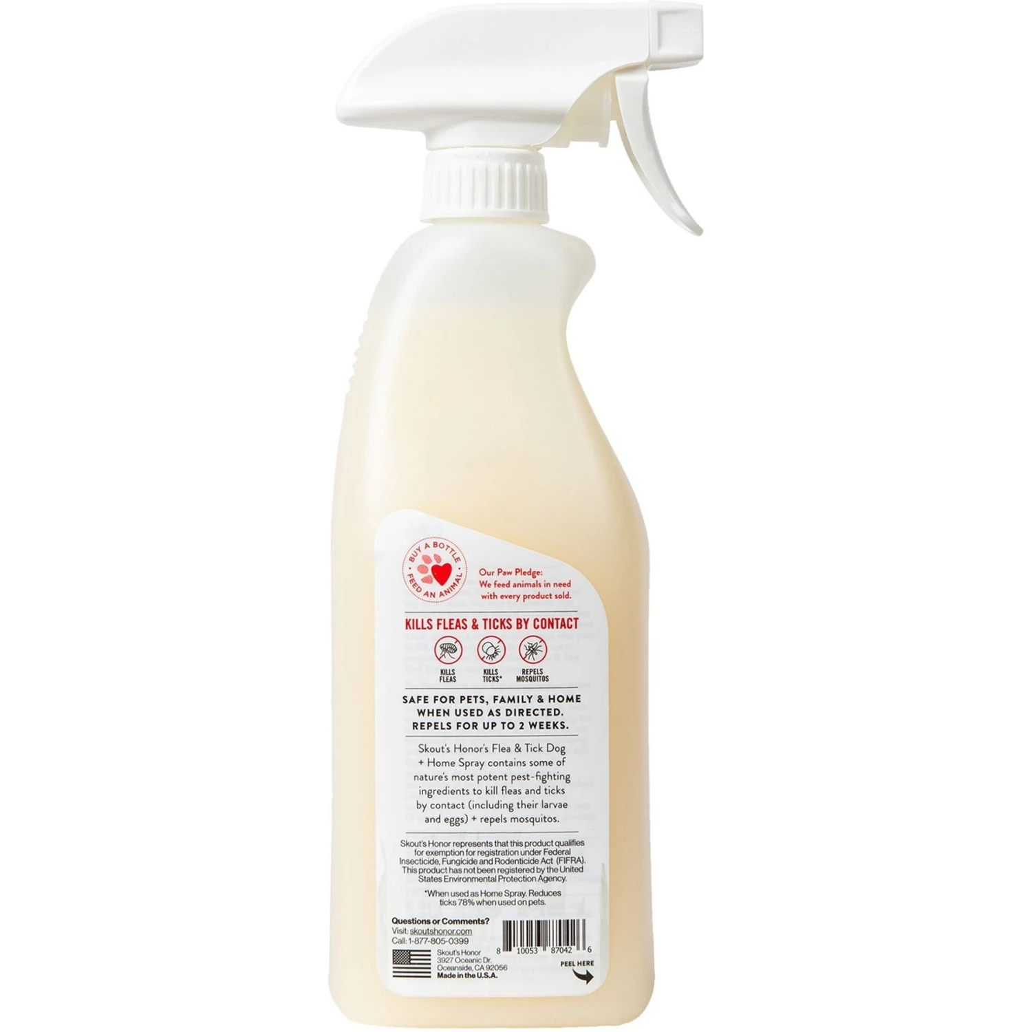 Skout's Honor Flea & Tick Dog & Home Spray, 28-oz Bottle 4 Skout's Honor Flea & Tick Dog & Home Spray, 28-oz Bottle - Image 2