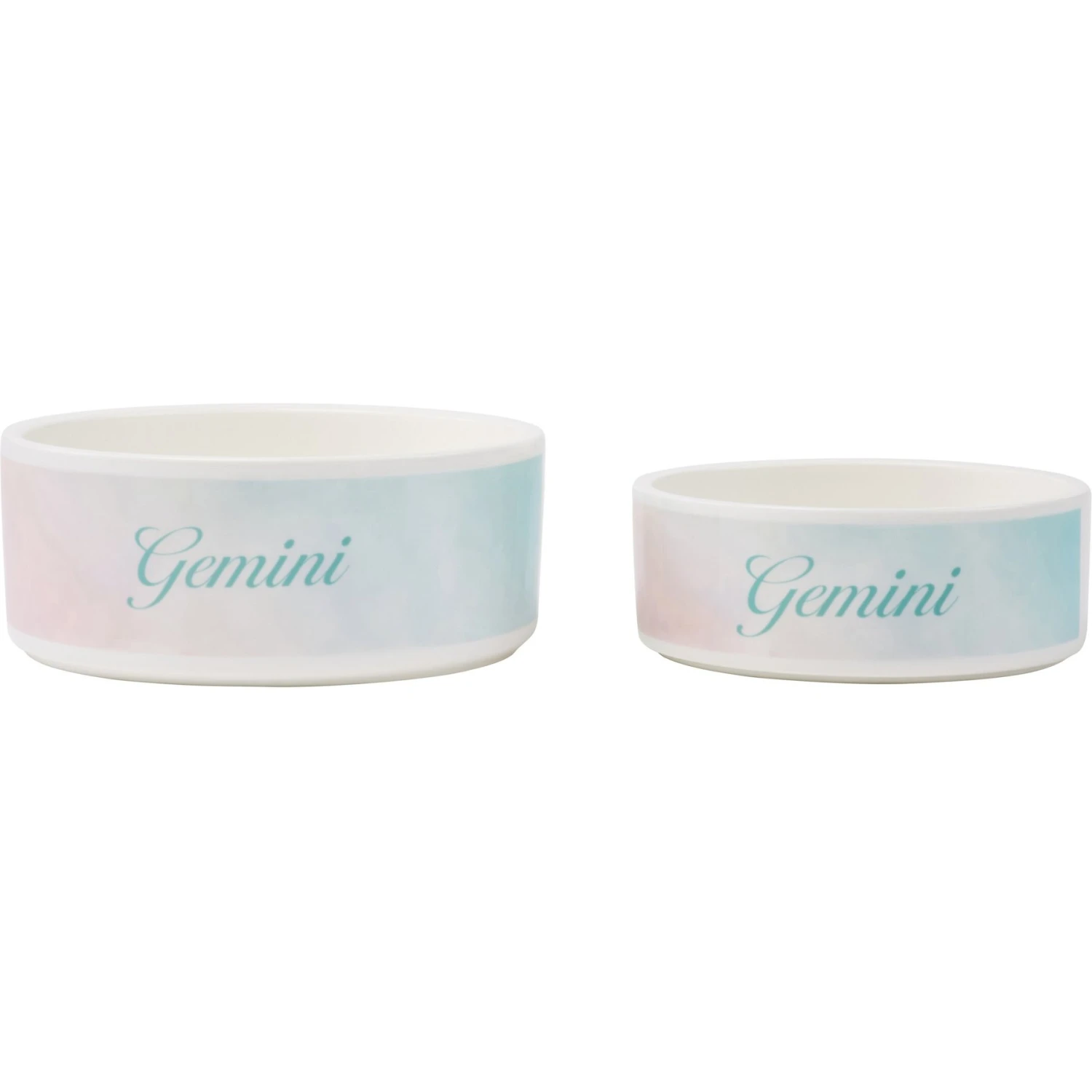 Frisco Watercolors Ceramic Personalized Dog Bowl 8 Frisco Watercolors Ceramic Personalized Dog Bowl - Image 6