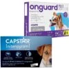 Capstar Flea Oral Treatment For Dogs, 2-25 Lbs & Onguard Plus Flea & Tick Spot Treatment For Dogs, 5-22 Lbs 1 Capstar Flea Oral Treatment For Dogs, 2-25 Lbs & Onguard Plus Flea & Tick Spot Treatment For Dogs, 5-22 Lbs -Blue Buffalo Shop 297656 MAIN. AC SS1800 V1623251867