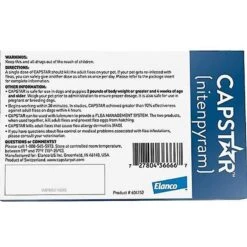 Capstar Flea Oral Treatment For Dogs, 2-25 Lbs & Elanco Dewormer For Tapeworms For Dogs -Blue Buffalo Shop 297860 PT2. AC SS1800 V1640041044