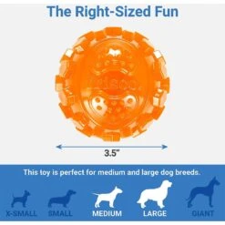 Frisco Fetch Squeaky TPR Ball Dog Toy & Bones & Chews Pig Ear Chews Dog Treats -Blue Buffalo Shop 297964 PT2. AC SS1800 V1623255143