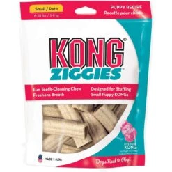 KONG Puppy Activity Ball Dog Toy, Color Varies & KONG Stuff'N Puppy Ziggies Dog Treats -Blue Buffalo Shop 298188 PT5. AC SS1800 V1621301273