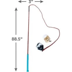 Outward Hound Tail Teaser With Refill Dog & Cat Teaser Toy & Wellness Soft Puppy Bites Lamb & Salmon Recipe Grain-Free Natural Dog Treats -Blue Buffalo Shop 298374 PT2. AC SS1800 V1623202940