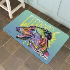 Bungalow Flooring By Dean Russo Greyhound Personalized Floor Mat 6 Bungalow Flooring By Dean Russo Greyhound Personalized Floor Mat -Blue Buffalo Shop 299182 PT1. AC SS1800 V1621376875