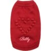 Blueberry Pet For Love Of Pets Heart Designer Personalized Dog Sweater -Blue Buffalo Shop 300263 MAIN. AC SS1800 V1629160600