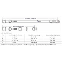 Blueberry Pet Spring Scent Rose Floral Personalized ID Dog Collar -Blue Buffalo Shop 300443 PT3. AC SS1800 V1623122275