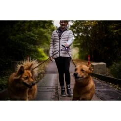 Wigzi Dual Doggie Rope Light Dog Leash, Black 11 Wigzi Dual Doggie Rope Light Dog Leash, Black -Blue Buffalo Shop 301571 PT4. AC SS1800 V1626471378