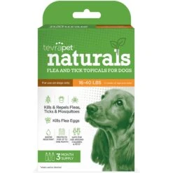 TevraPet Naturals Flea & Tick Topicals For Dogs