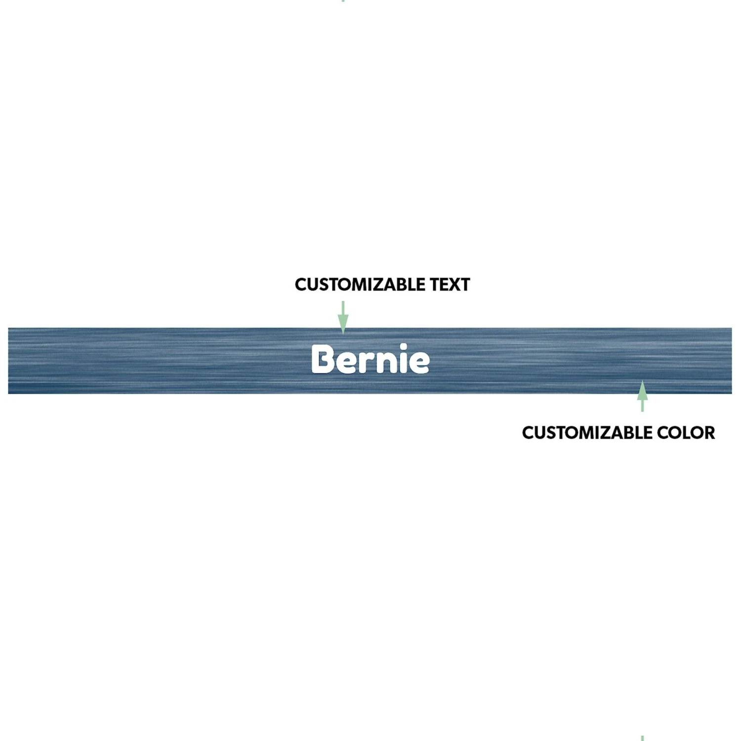 Frisco Personalized Heathered Ceramic Dog Bowl, 4.75-cup, 38oz 4 Frisco Personalized Heathered Ceramic Dog Bowl, 4.75-cup, 38oz - Image 2