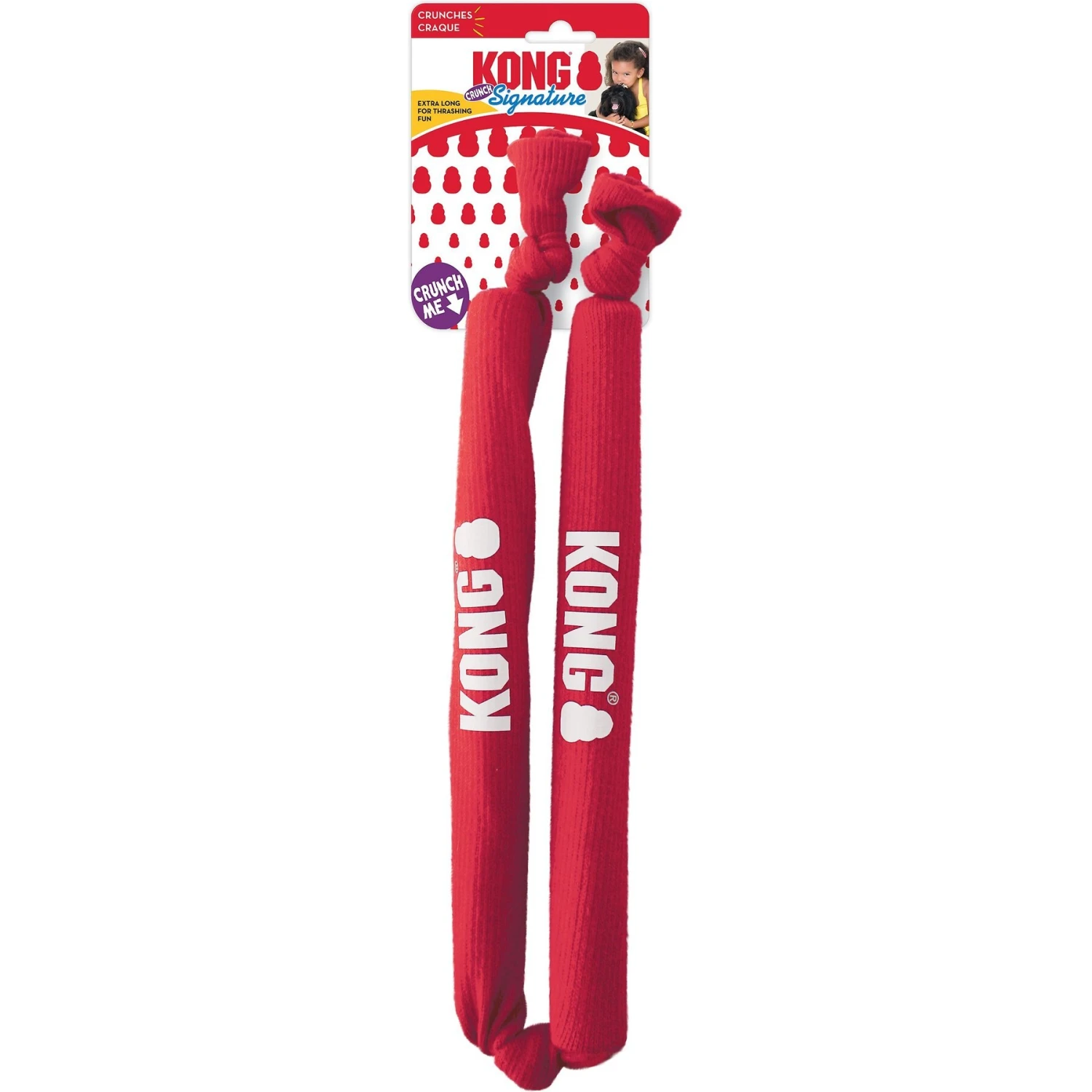 KONG Signature Crunch Rope Double Dog Toy 6 KONG Signature Crunch Rope Double Dog Toy - Image 4