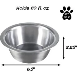Pet Adobe Hanging Dog Bowl Set -Blue Buffalo Shop 315037 PT1. AC SS1800 V1626389776