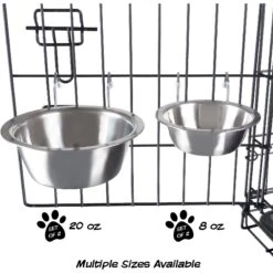 Pet Adobe Hanging Dog Bowl Set -Blue Buffalo Shop 315037 PT4. AC SS1800 V1626386224
