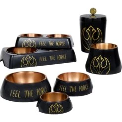 STAR WARS Melamine Stainless Steel Double Dog & Cat Bowl -Blue Buffalo Shop 315271 PT8. AC SS1800 V1647288760