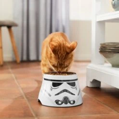 STAR WARS STORMTROOPER Melamine Elevated Stainless Steel Dog & Cat Bowl, 1.5 Cup 11 STAR WARS STORMTROOPER Melamine Elevated Stainless Steel Dog & Cat Bowl, 1.5 Cup -Blue Buffalo Shop 315280 PT3. AC SS1800 V1647282625