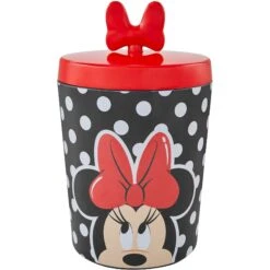 Disney Minnie Mouse Peek-A-Boo Melamine Dog & Cat Treat Jar