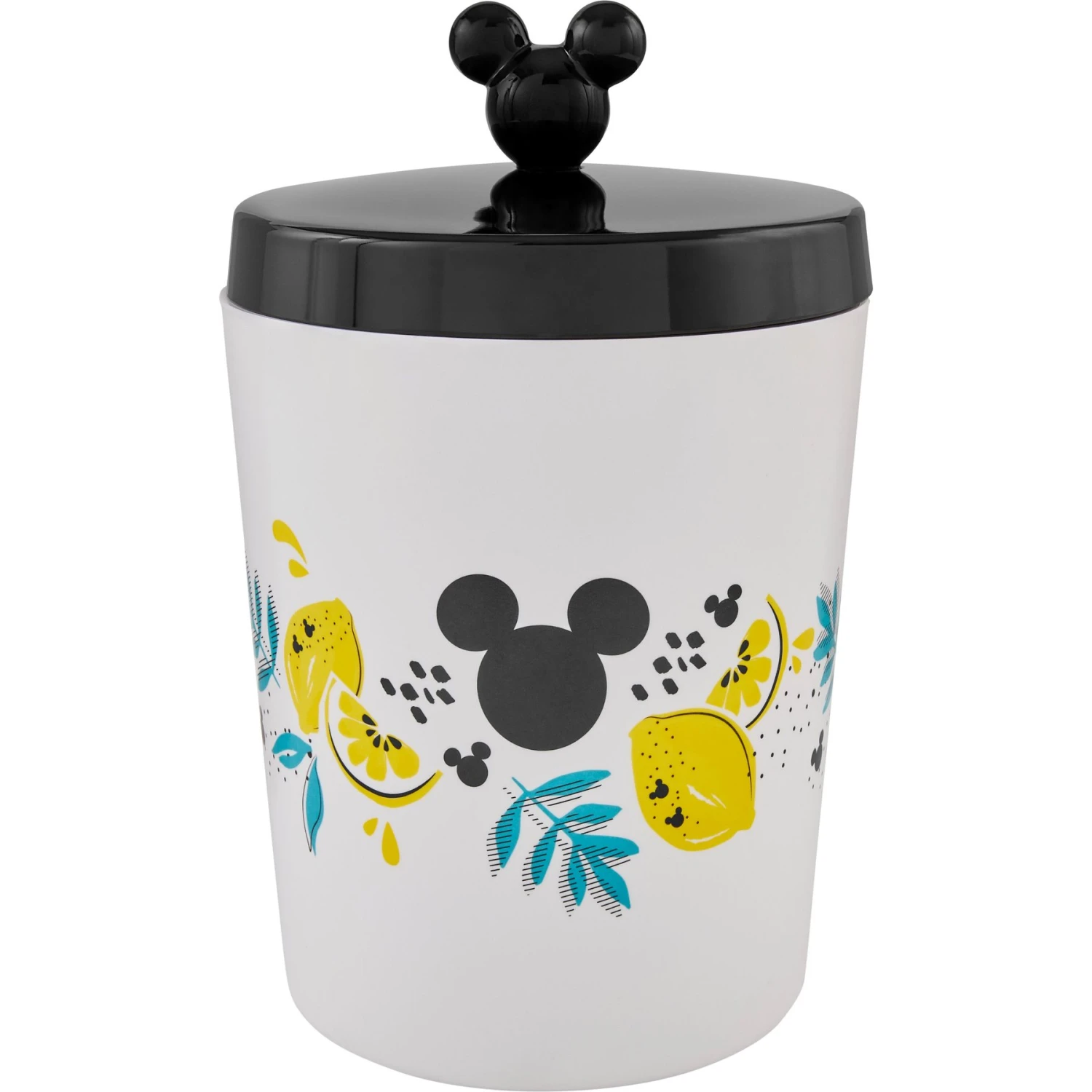 Disney Mickey Mouse Lemon Melamine Dog & Cat Treat Jar 3 Disney Mickey Mouse Lemon Melamine Dog & Cat Treat Jar