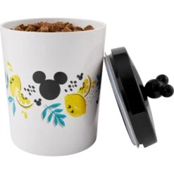 Disney Mickey Mouse Lemon Melamine Dog & Cat Treat Jar 12 Disney Mickey Mouse Lemon Melamine Dog & Cat Treat Jar -Blue Buffalo Shop 315302 PT4. AC SS1800 V1646327545