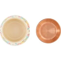 Disney Minnie Mouse Summer Bamboo Melamine Stainless Steel Dog & Cat Bowl -Blue Buffalo Shop 315339 PT4. AC SS1800 V1646327584