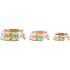 Disney Minnie Mouse Summer Bamboo Melamine Stainless Steel Dog & Cat Bowl -Blue Buffalo Shop 315339 PT5. AC SS1800 V1646328074