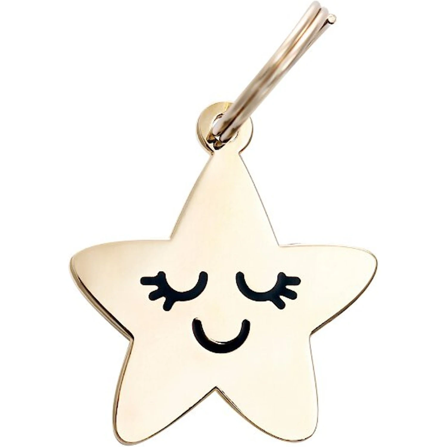 Two Tails Pet Company Personalized Smiling Star Dog & Cat ID Tag 3 Two Tails Pet Company Personalized Smiling Star Dog & Cat ID Tag