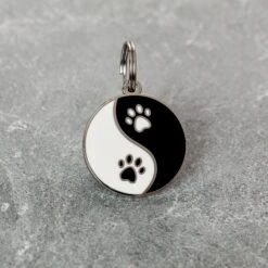 Two Tails Pet Company Personalized Yin Yang Dog & Cat ID Tag 10 Two Tails Pet Company Personalized Yin Yang Dog & Cat ID Tag -Blue Buffalo Shop 317524 PT3. AC SS1800 V1628804829