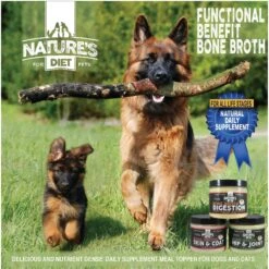 Nature's Diet Digestion Bone Broth Dry Dog & Cat Food Topping, 6-oz Jar 15 Nature's Diet Digestion Bone Broth Dry Dog & Cat Food Topping, 6-oz Jar -Blue Buffalo Shop 318151 PT5. AC SS1800 V1628803941