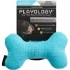 Playology All Natural Peanut Butter Scented Plush Squeaky Bone Dog Toy -Blue Buffalo Shop 321855 MAIN. AC SS1800 V1629232589