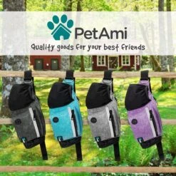 PetAmi Dog & Cat Fanny Pack With Travel Bowl 15 PetAmi Dog & Cat Fanny Pack With Travel Bowl -Blue Buffalo Shop 325235 PT6. AC SS1800 V1689632067