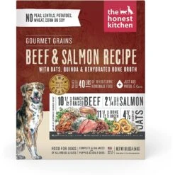 The Honest Kitchen Gourmet Grains Beef & Salmon Recipe Dehydrated Dog Food