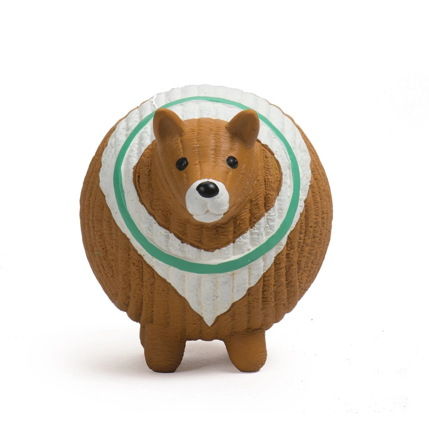 HuggleHounds Ruff-Tex Assorted Mutt Balls (Bridget, Fancy & Lassie) Dog Toys, Medium/Large, 3 Count 6 HuggleHounds Ruff-Tex Assorted Mutt Balls (Bridget, Fancy & Lassie) Dog Toys, Medium/Large, 3 Count - Image 4