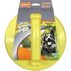 Nylabone Power Play Ultra Glider Gripz Flying Disc Dog Toy