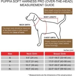 Puppia Soft Pro Dog Harness -Blue Buffalo Shop 329892 PT3. AC SS1800 V1632819134