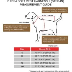 Puppia Soft Vest B Dog Harness 11 Puppia Soft Vest B Dog Harness -Blue Buffalo Shop 329999 PT4. AC SS1800 V1632806521