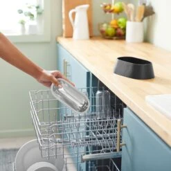 Frisco Long Eared Breed Stainless Steel Dog Bowl, Black, 2 Cup -Blue Buffalo Shop 331530 PT6. AC SS1800 V1657656874