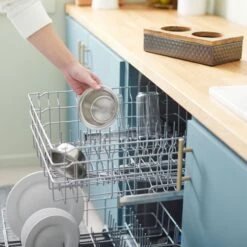 Frisco Premium Stainless Steel Double Diner Dog & Cat Bowl, Black -Blue Buffalo Shop 331532 PT6. AC SS1800 V1657656874