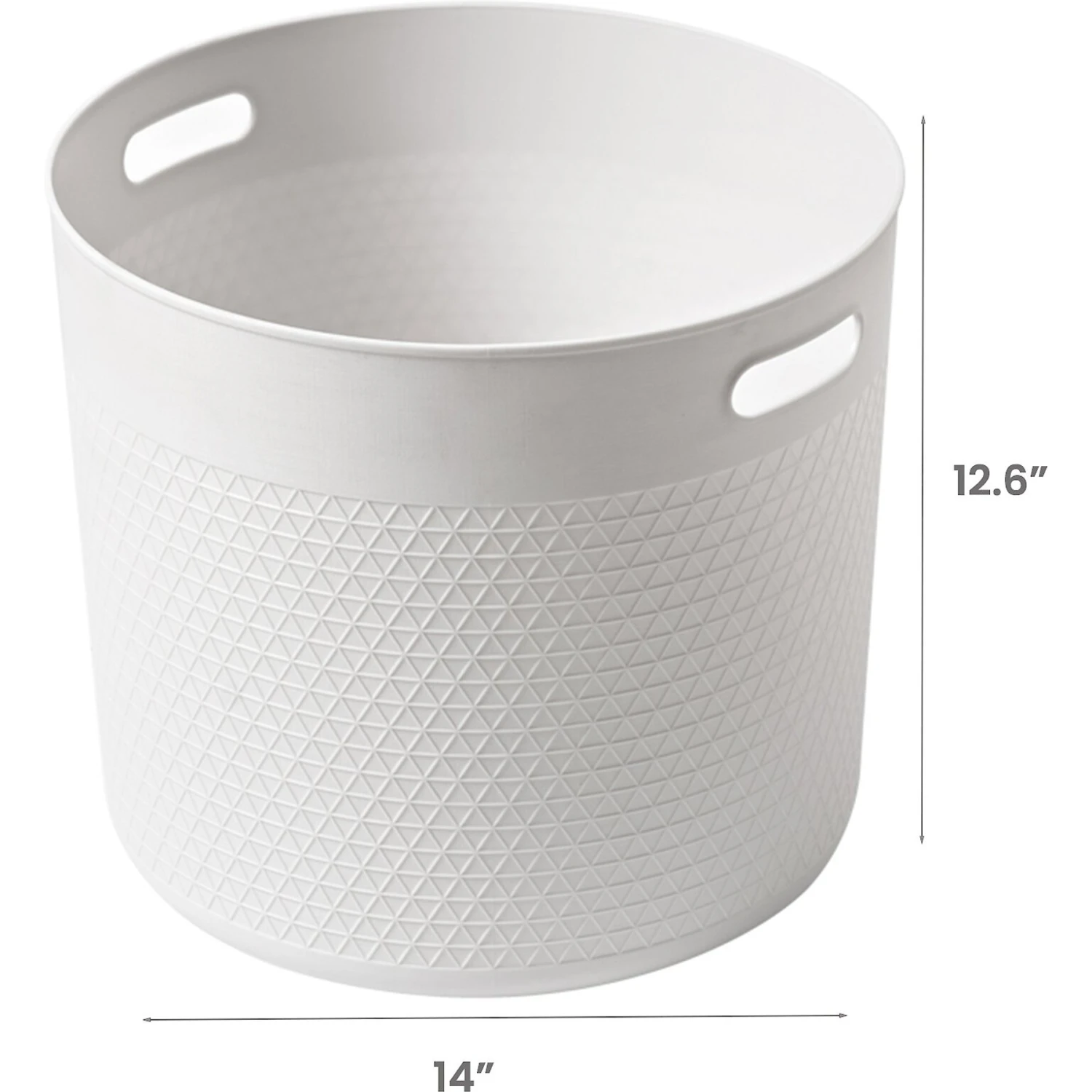 Hanamya Storage Organizer Cat & Dog Storage Basket, Off White 4 Hanamya Storage Organizer Cat & Dog Storage Basket, Off White - Image 2