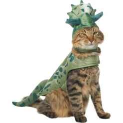 Frisco Triceratops Dog & Cat Costume -Blue Buffalo Shop 335093 PT2. AC SS1800 V1658343132
