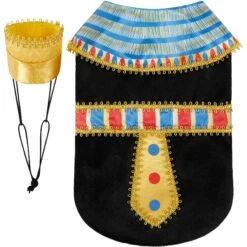 Frisco Royal Pharoah Dog & Cat Costume -Blue Buffalo Shop 335114 PT4. AC SS1800 V1658345581
