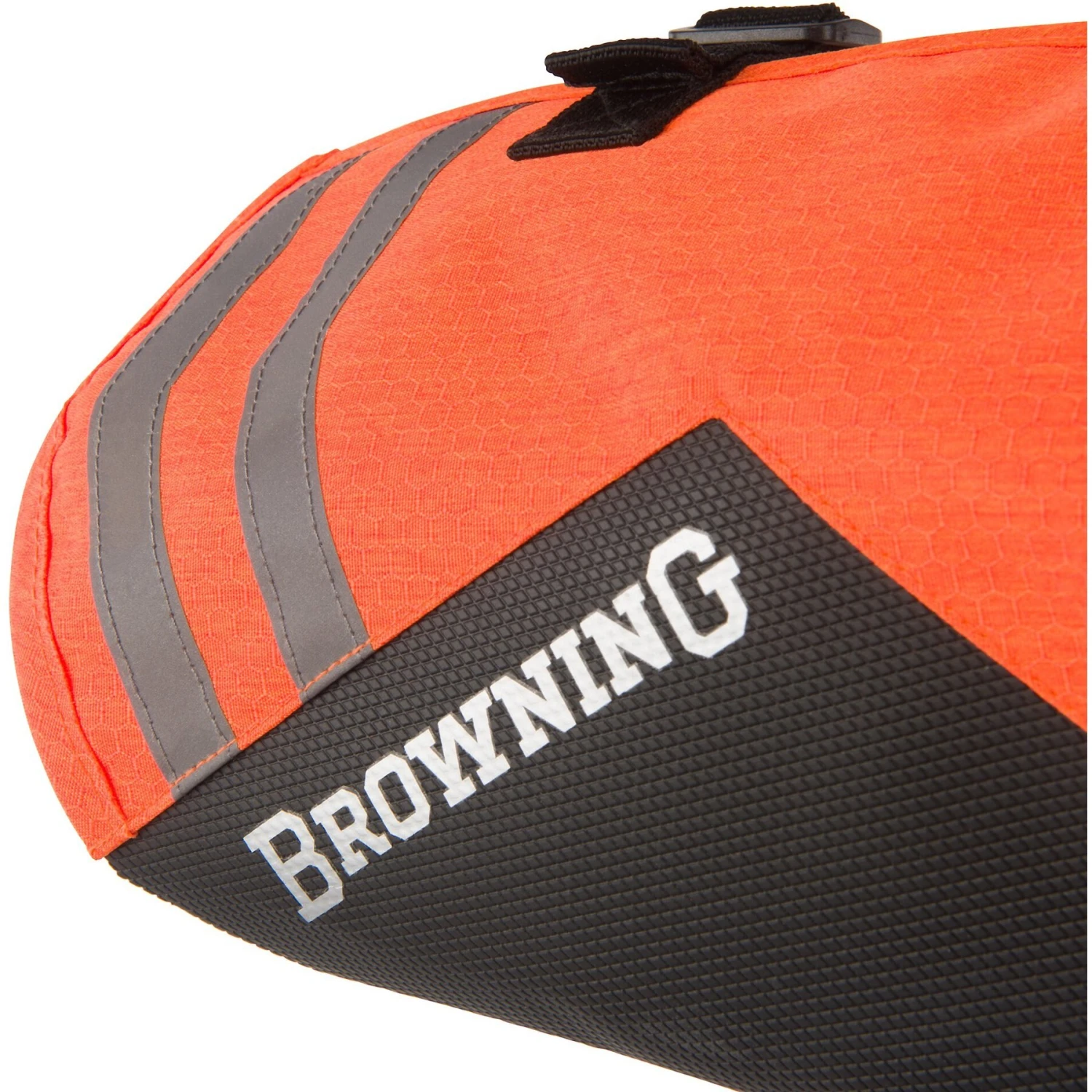 Browning Full Coverage Dog Safety Vest, Orange/Black 4 Browning Full Coverage Dog Safety Vest, Orange/Black - Image 2