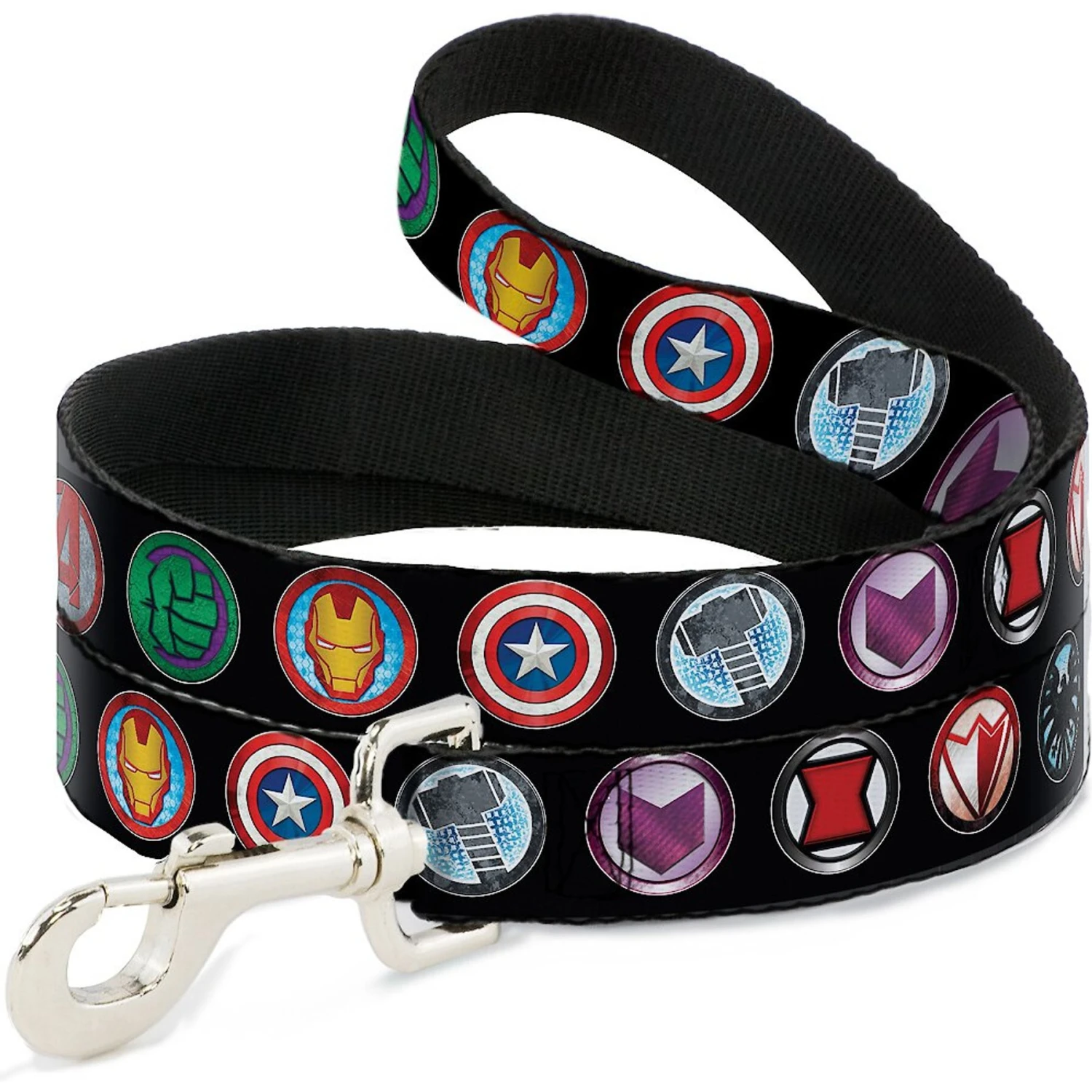 Buckle-Down Avenger Icons Dog Leash 3 Buckle-Down Avenger Icons Dog Leash